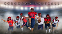 Coronado Football Fence Banner